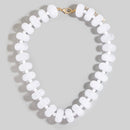 Acrylic Necklace Pink - Sugar Co.