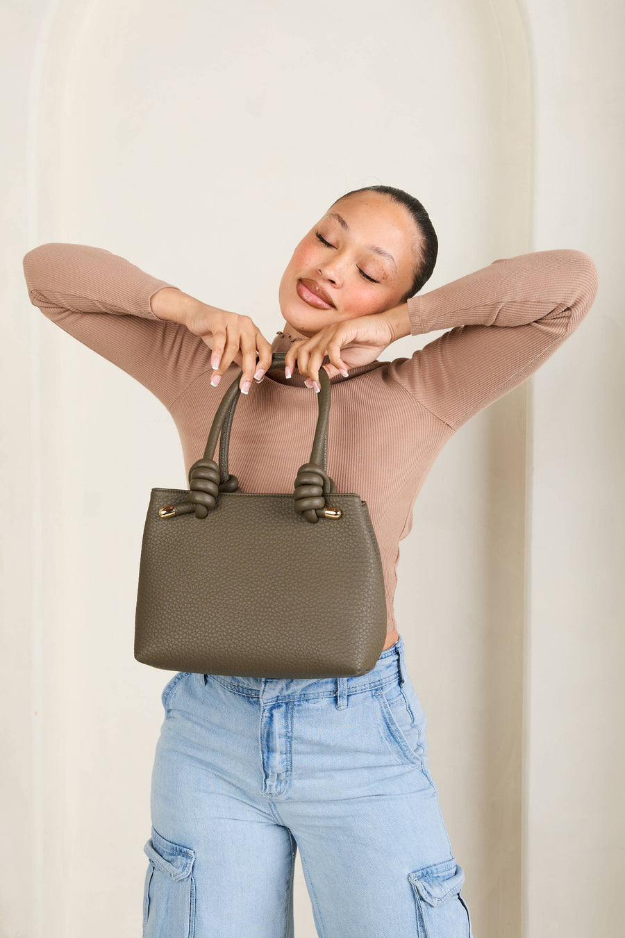 Blair Classic Satchel: Dark Slate