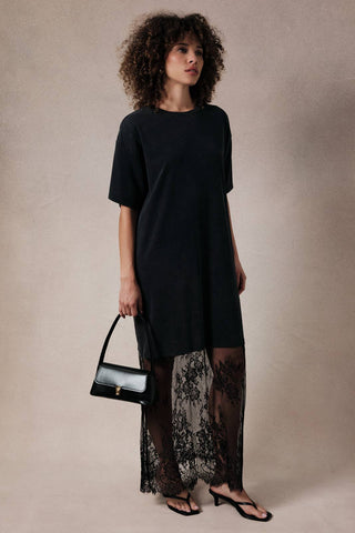 After Midnight Lace Maxi Dress - Sugar Co.
