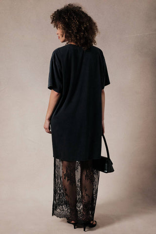 After Midnight Lace Maxi Dress - Sugar Co.