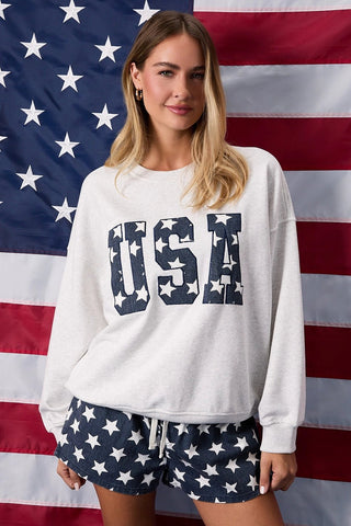 All American Girl Crewneck - Sugar Co.