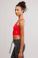 All Clear Solid Cami Grapefruit - Sugar Co.