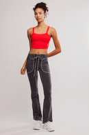 All Clear Solid Cami Grapefruit - Sugar Co.