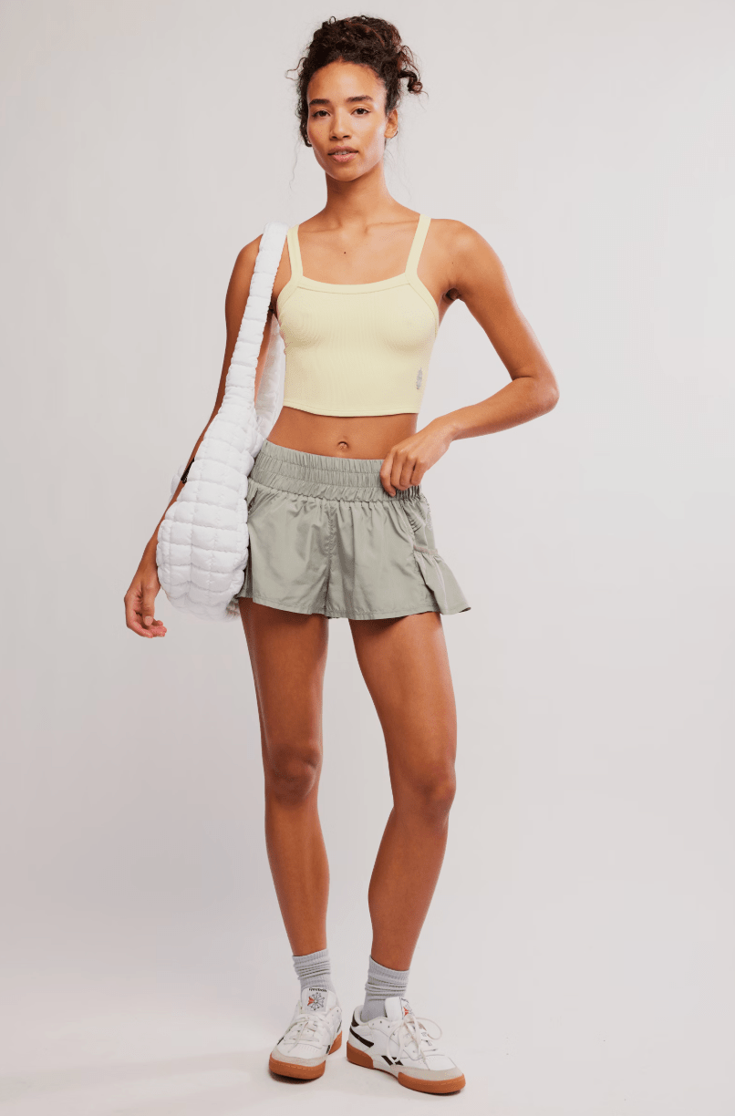 All Clear Solid Cami Sunlit Yellow - Sugar Co.