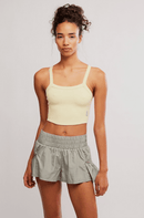 All Clear Solid Cami Sunlit Yellow - Sugar Co.