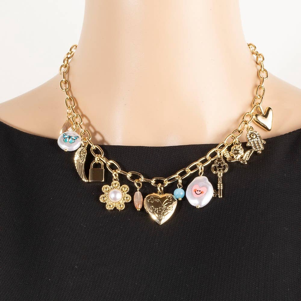 All That Charm Necklace - Sugar Co.
