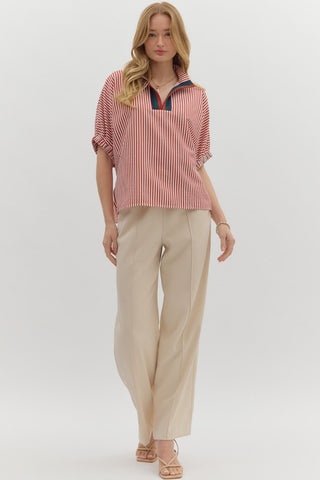 Amber Rows Top - Sugar Co.