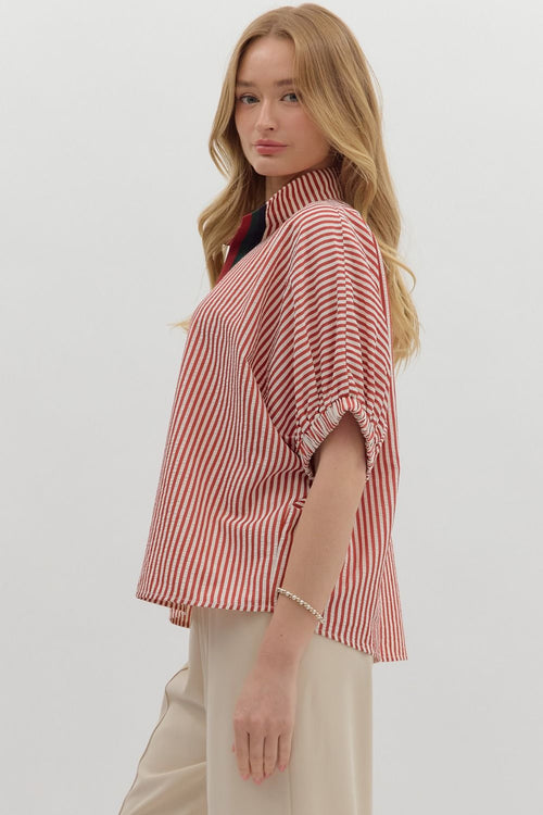 Amber Rows Top - Sugar Co.