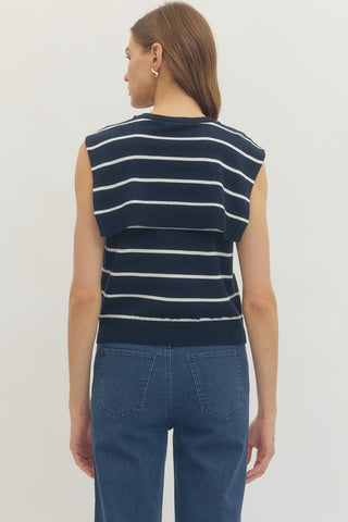 Americana Muse Knit Top - Sugar Co.