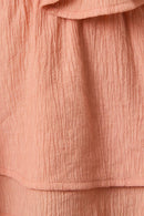 Apricot Flutter Blouse - Sugar Co.