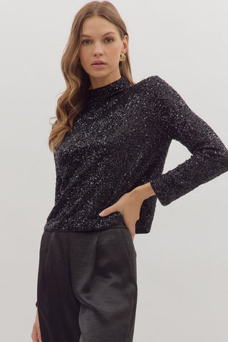 As You Wish Top Black - Sugar Co.