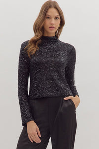 As You Wish Top Black