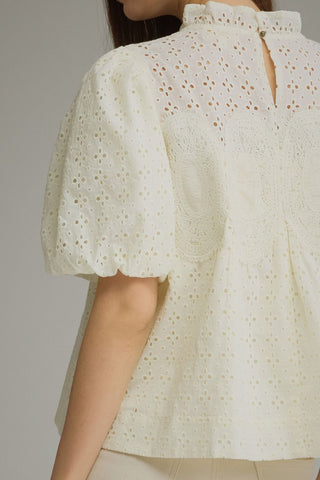Astoria Eyelet Top - Sugar Co.