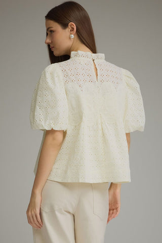 Astoria Eyelet Top - Sugar Co.