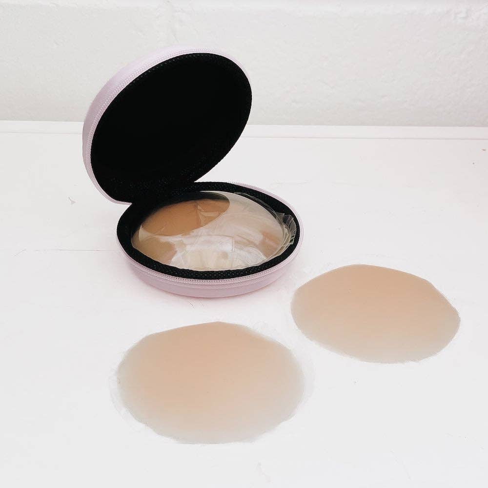 Avoid The Nip Slips Sticky Boobs: Caramel