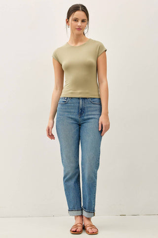 Sugar Soft Core Tee Off White