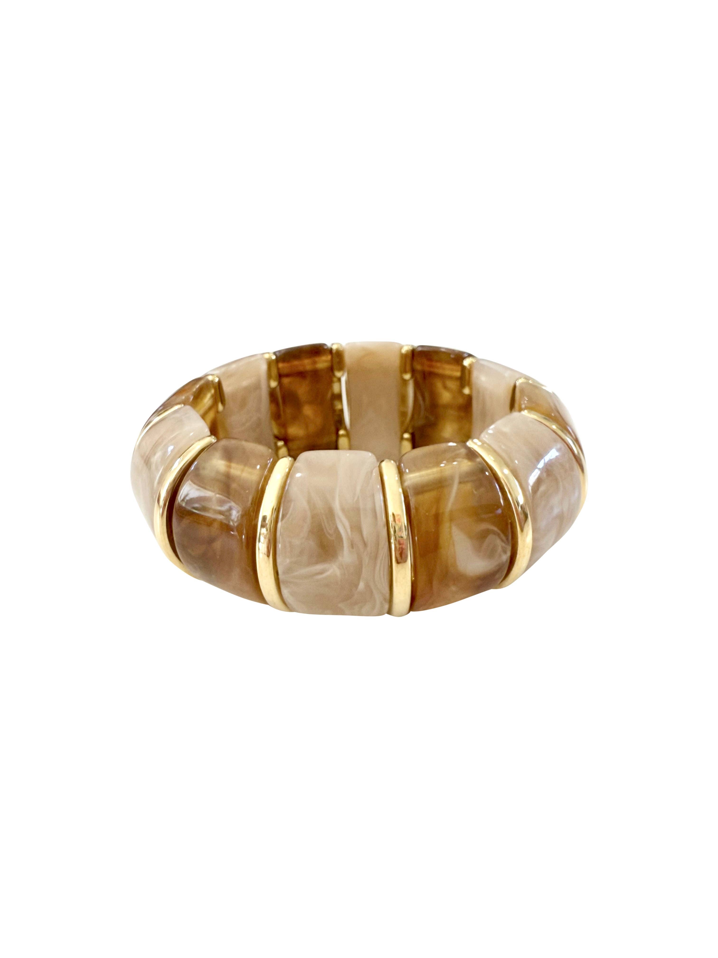 Neva Bracelet Taupe Mix