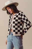 Check Mate Cardigan