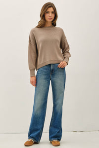 Brandi Sweater Burgundy