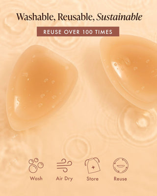 Bare Babe | Triangle Adhesive Nipple Covers {Size Small Fits B - D} - Sugar Co.