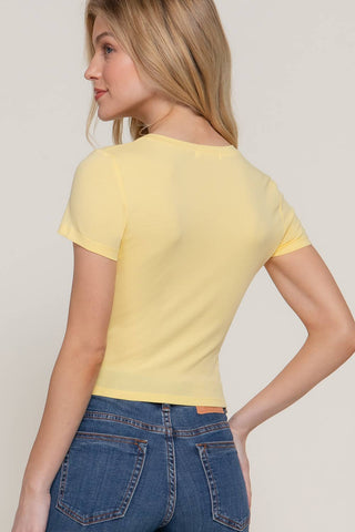 Basic Baby Tee White - Sugar Co.