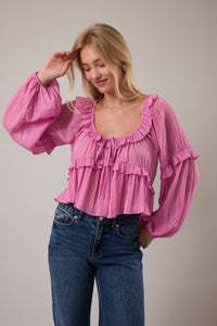 Rowdy Ruffle Blouse