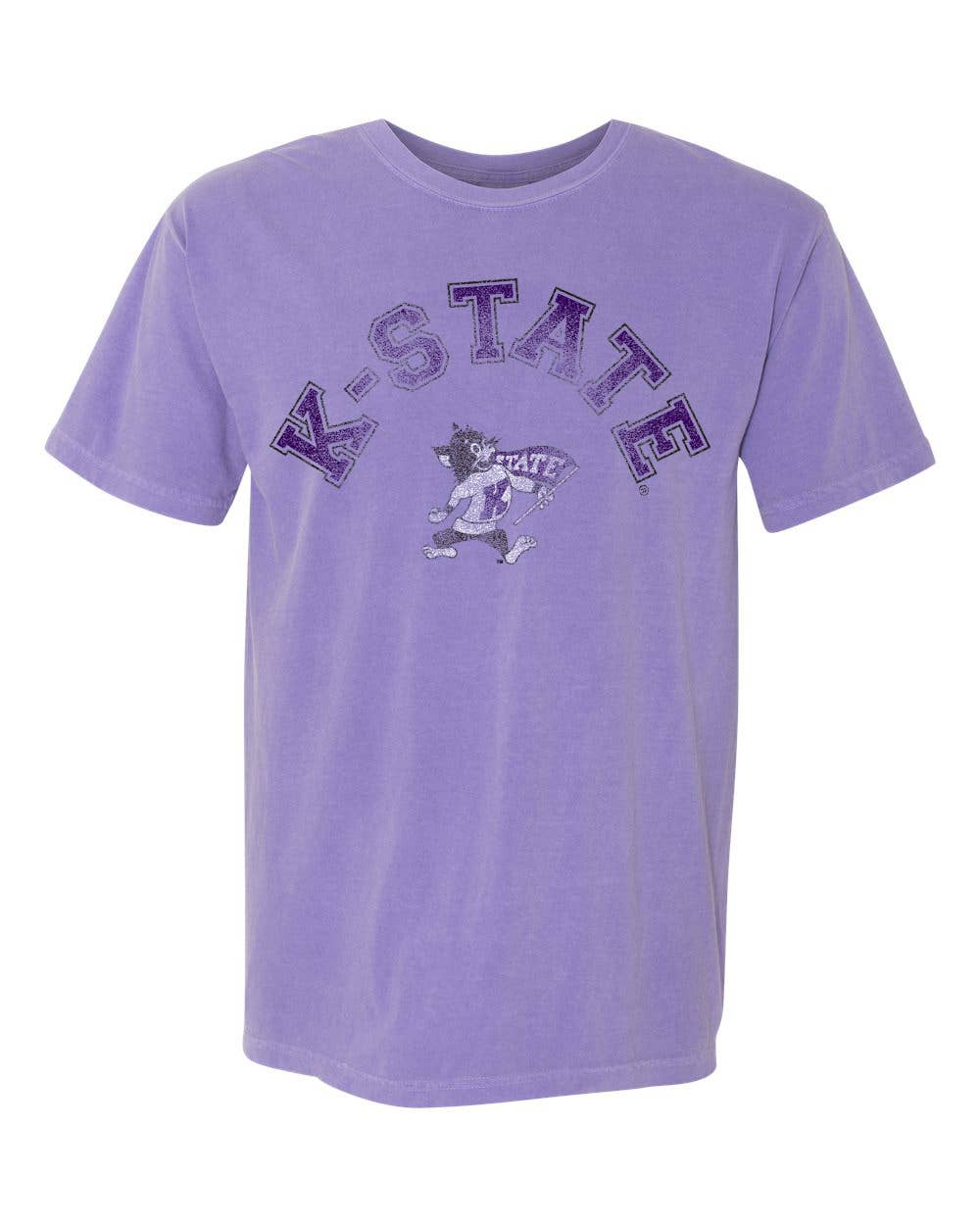 Kansas State University Wildcats Mega Arch Violet CC Tee