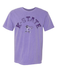 Kansas State University Wildcats Mega Arch Violet CC Tee