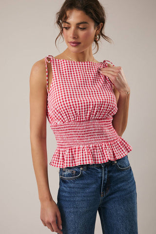 Be Mine Smocked Top - Sugar Co.