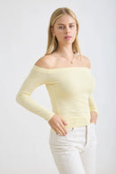 Sugar Plum Off The Shoulder Top