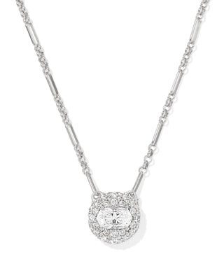 Bella Silver Short Pendant Necklace - Sugar Co.