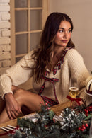 The Clara Ribbon Sweater