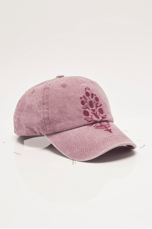 Big Buti Baseball Cap Mulberry - Sugar Co.