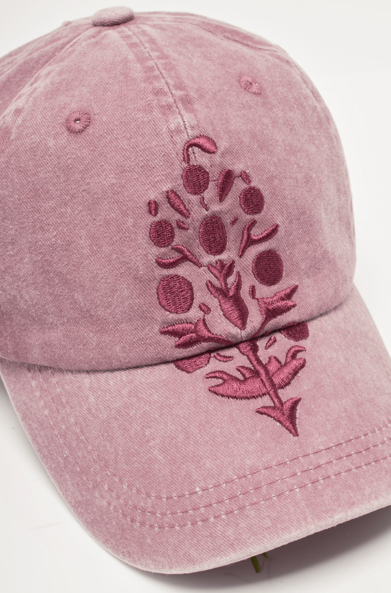 Big Buti Baseball Cap Mulberry - Sugar Co.