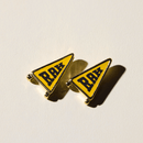 Black & Yellow RAH Pennant Studs - Sugar Co.