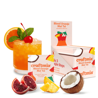 Blood Orange Mai Tai Cocktail / Mocktail Mixer - 24ct Caddy - Sugar Co.