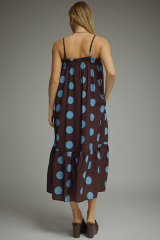 Blue Moon Polka Dot Dress - Sugar Co.