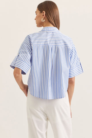 Blue Skies Stripe Top - Sugar Co.