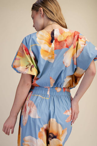 Bluebell Bloom Blouse - Sugar Co.