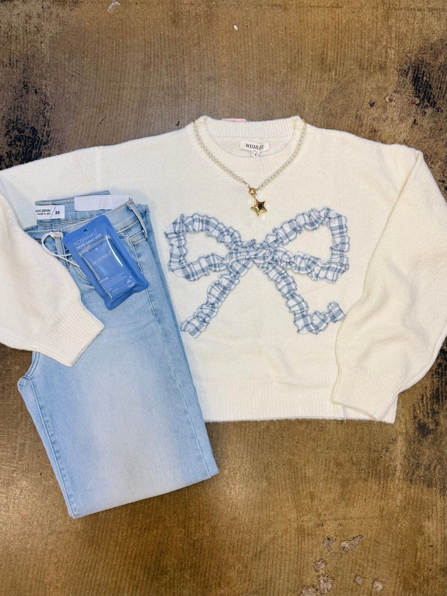 Bluebell Bow Sweater