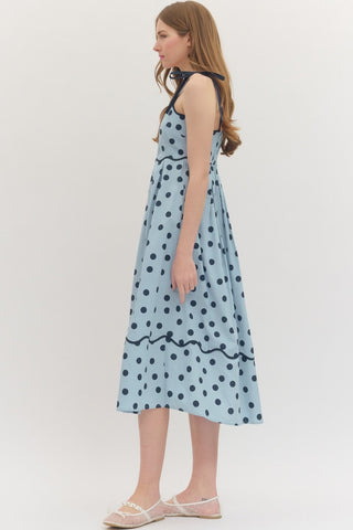 Blueberry Patch Dot Dress - Sugar Co.