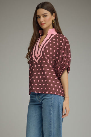 Blushing Briar Top - Sugar Co.