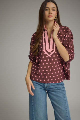 Blushing Briar Top - Sugar Co.