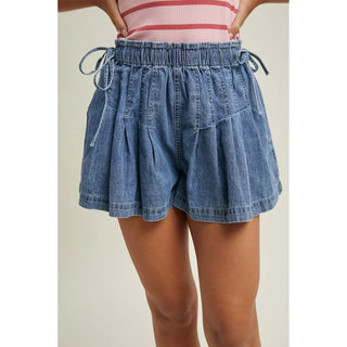 Boardwalk Breeze Denim Shorts - Sugar Co.