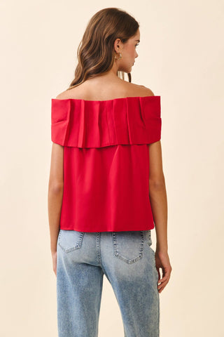 Bow Off The Shoulder Top - Sugar Co.