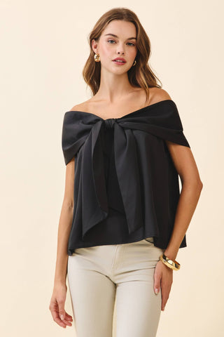 Bow Off The Shoulder Top - Sugar Co.
