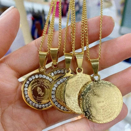 Bracha | Prayer Warrior Necklace 26" - Sugar Co.