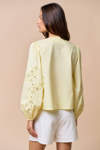 Buttercup Bloom Tie Top - Sugar Co.