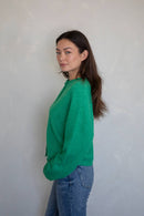 Kelly Green Piper Cardigan: Kelly Green