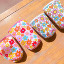 Cutie Cup Cover - Retro Florals - Iced Drink Sleeve: Large 24oz